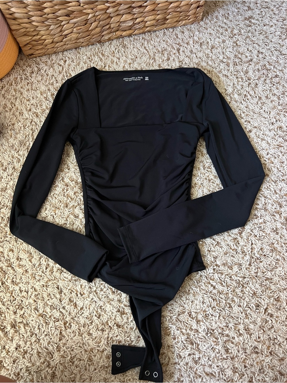 Abercrombie Square Neck Bodysuit